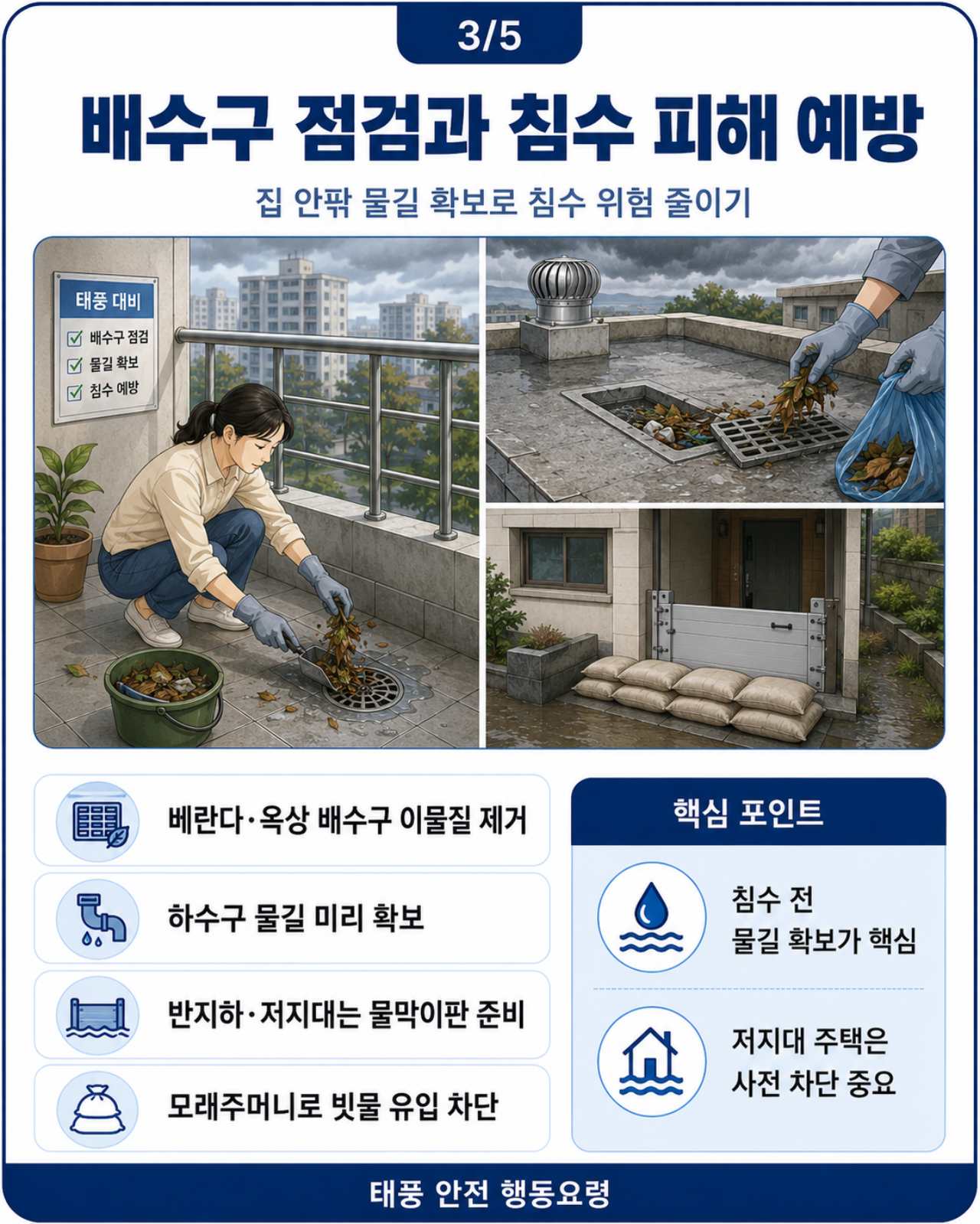 태풍 예방 조치 [2] / ⓒ인포매틱스뷰