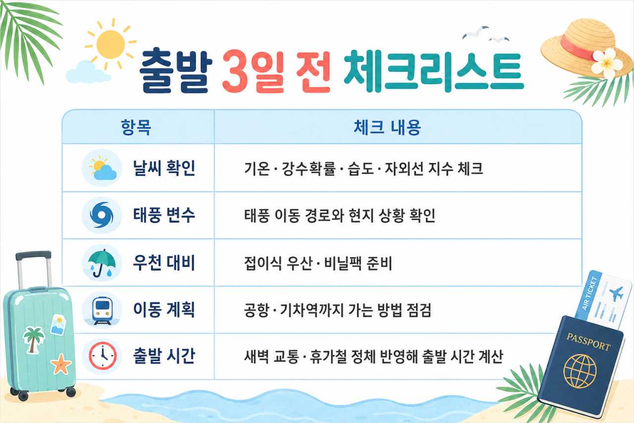 출발 3일 전 / ⓒ인포매틱스뷰