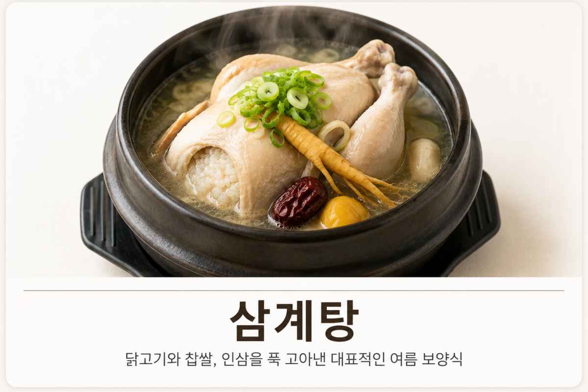 클래식 보양식 삼계탕 / ⓒ인포매틱스뷰
