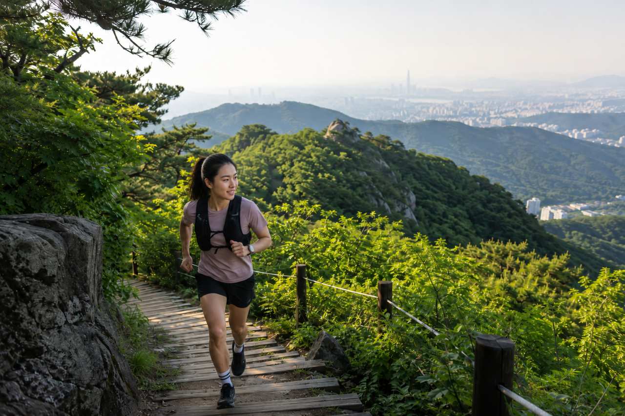 트레일러닝 코스 1 청계산 / 이해를 돕기 위한 이미지