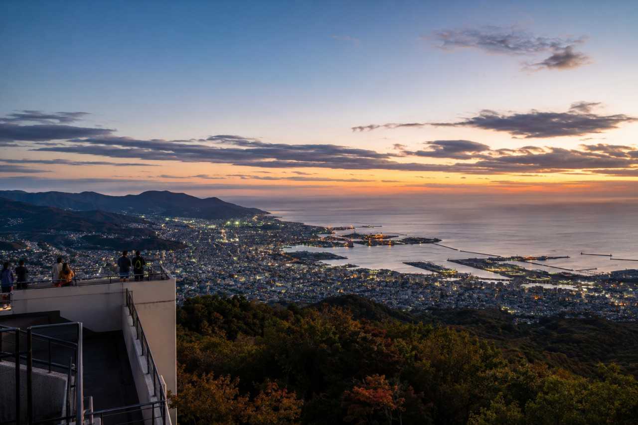 텐구야마 전망대 / ai활용 이미지