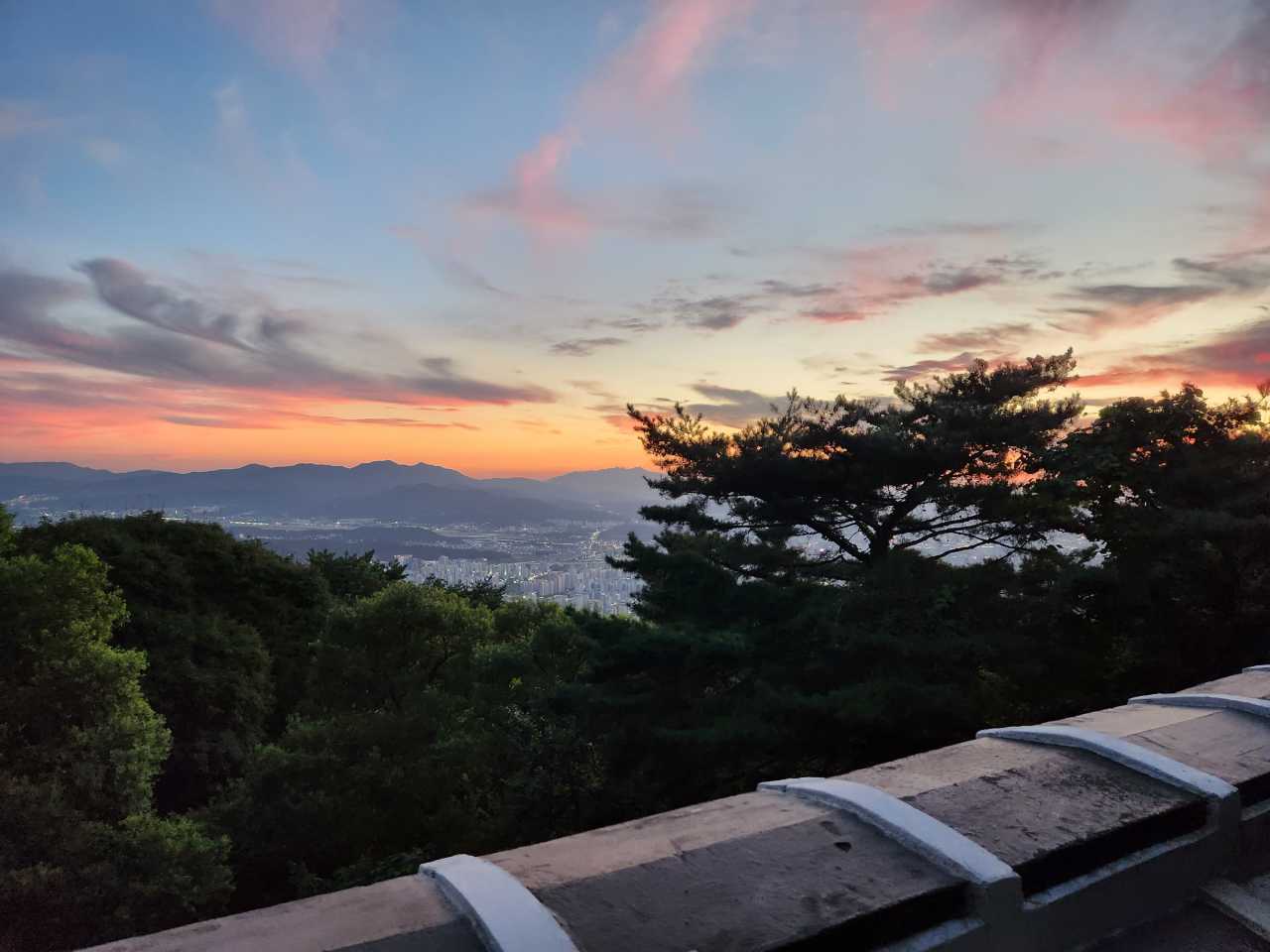 로터리 주차 후 남한산성 트레킹 / 직접촬영
