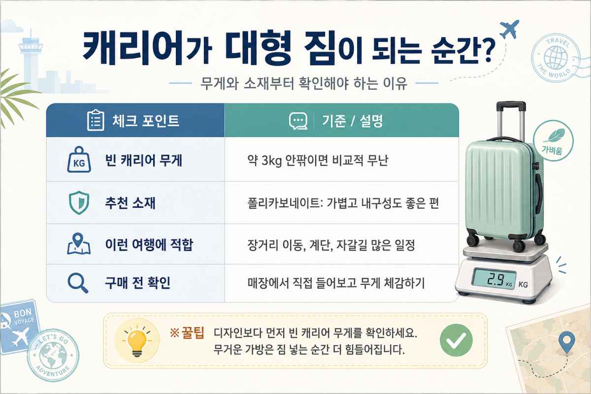 캐리어가 대형 짐으로 / ⓒ인포매틱스뷰