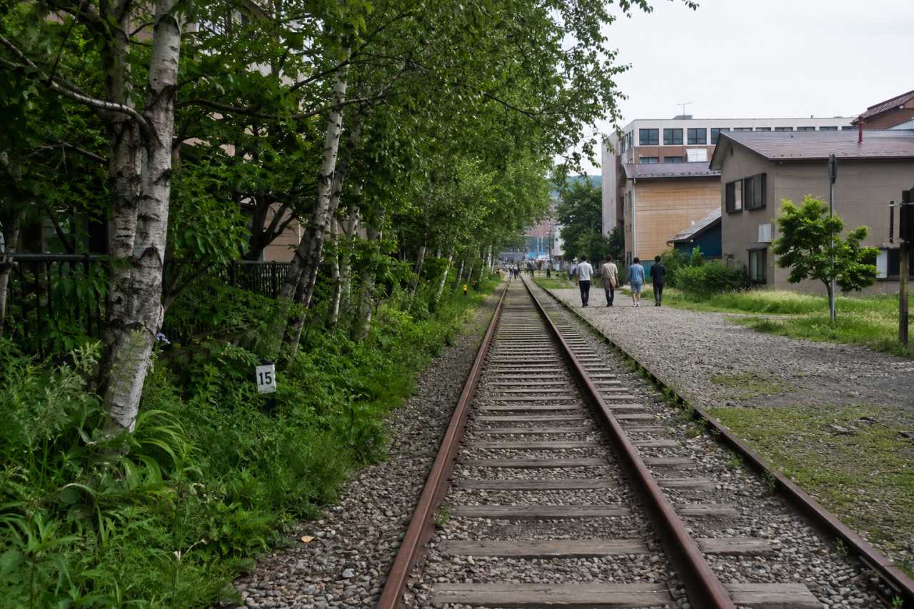 테미야선 철길 / ai활용 이미지