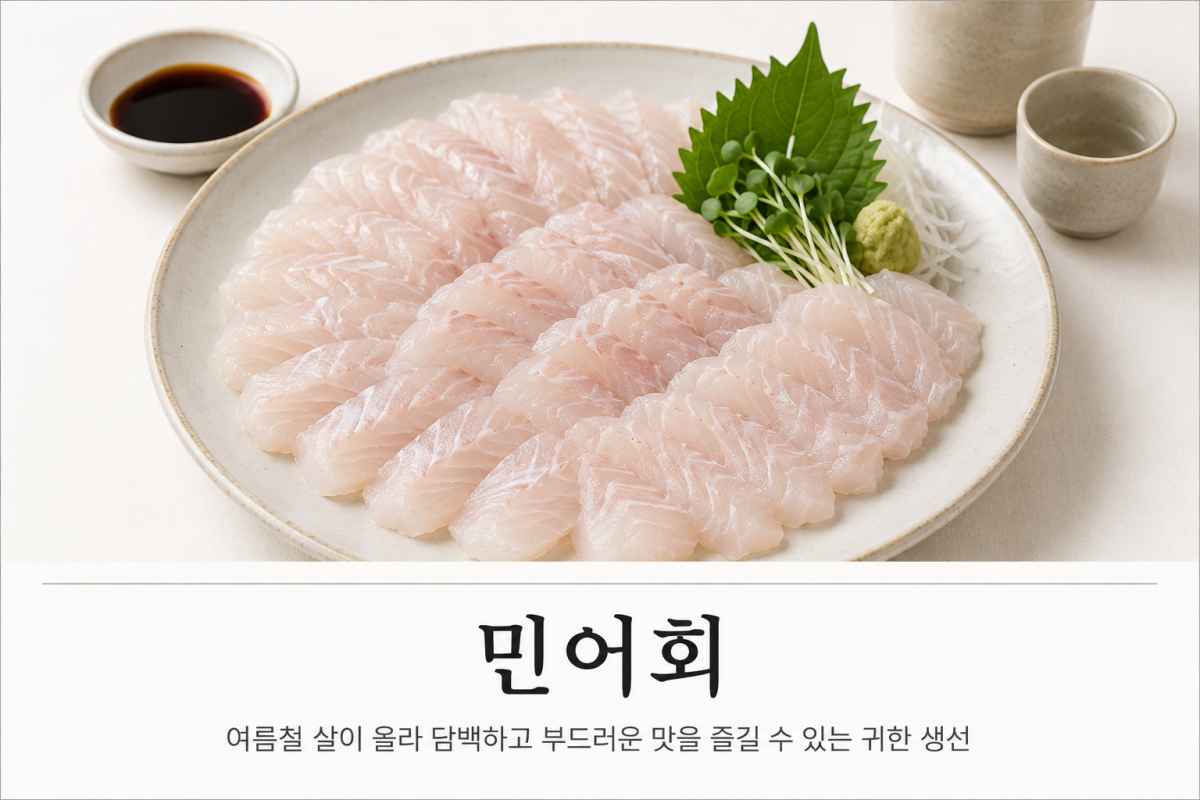 임금도 즐겼다던 민어회 / ⓒ인포매틱스뷰
