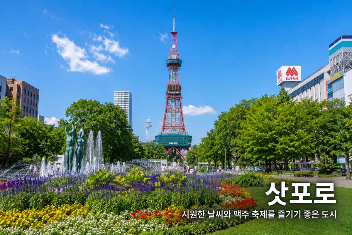 북해도 삿포로여행 / Designed by Magnific