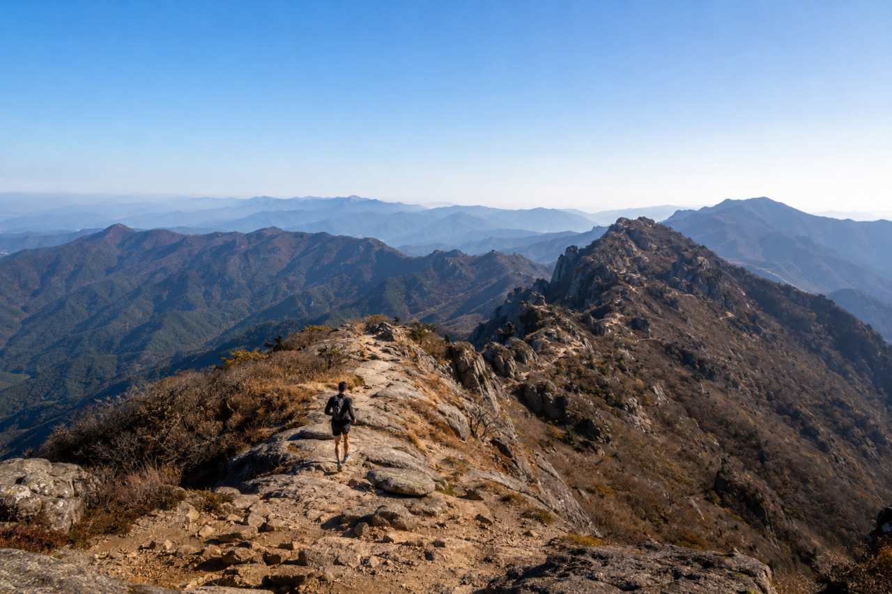 트레일러닝 코스 4 지리산 화대종주 / 이해를 돕기 위한 이미지