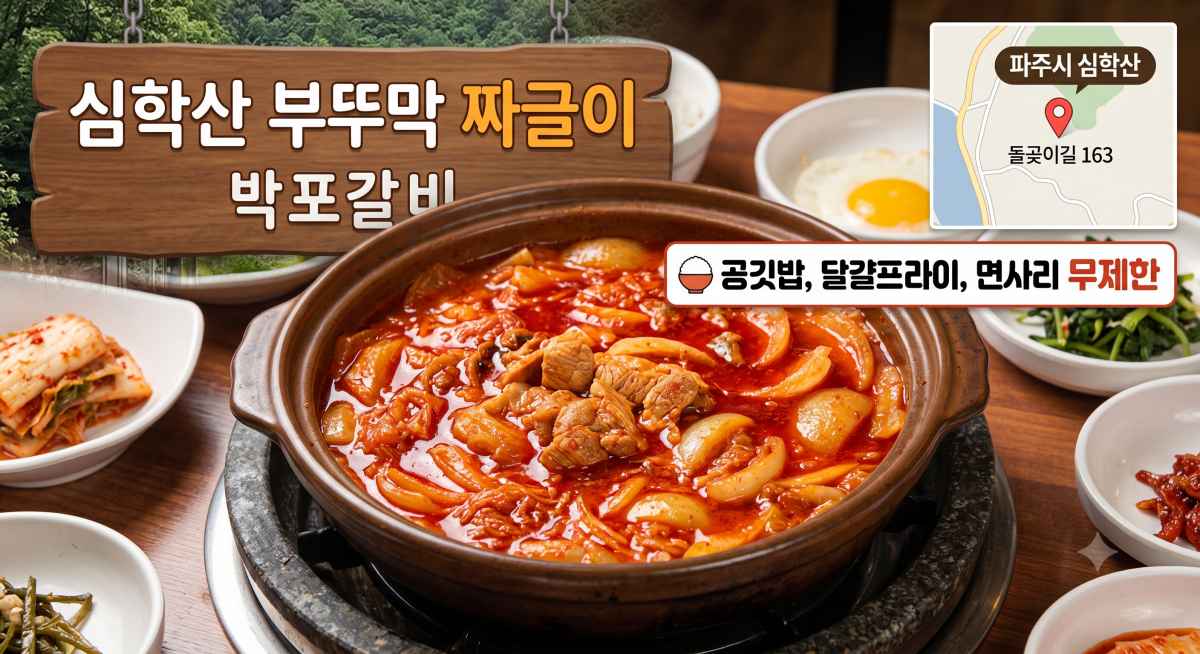 부뚜막 짜글이 위치 / ai활용 이미지