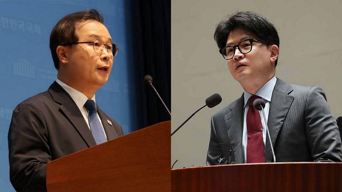 [사진=이건태 SNS(좌측), 국민의힘(우측)]