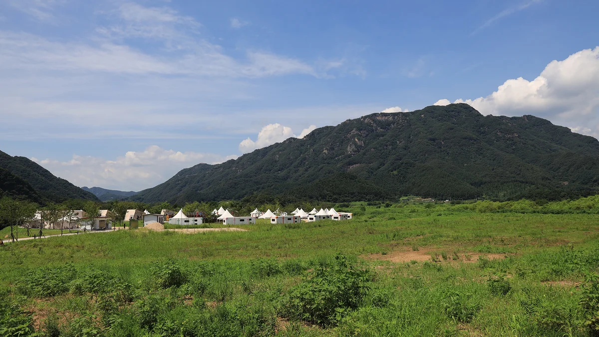운산리 구라이골 캠핑장