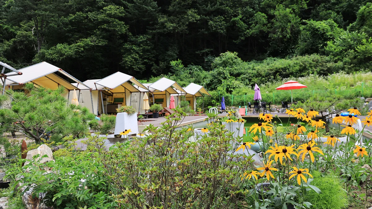 산유리캠핑장