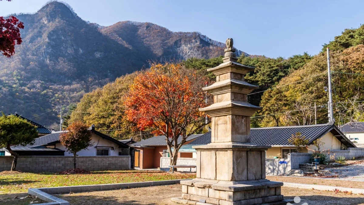 단양 향산리 삼층석탑