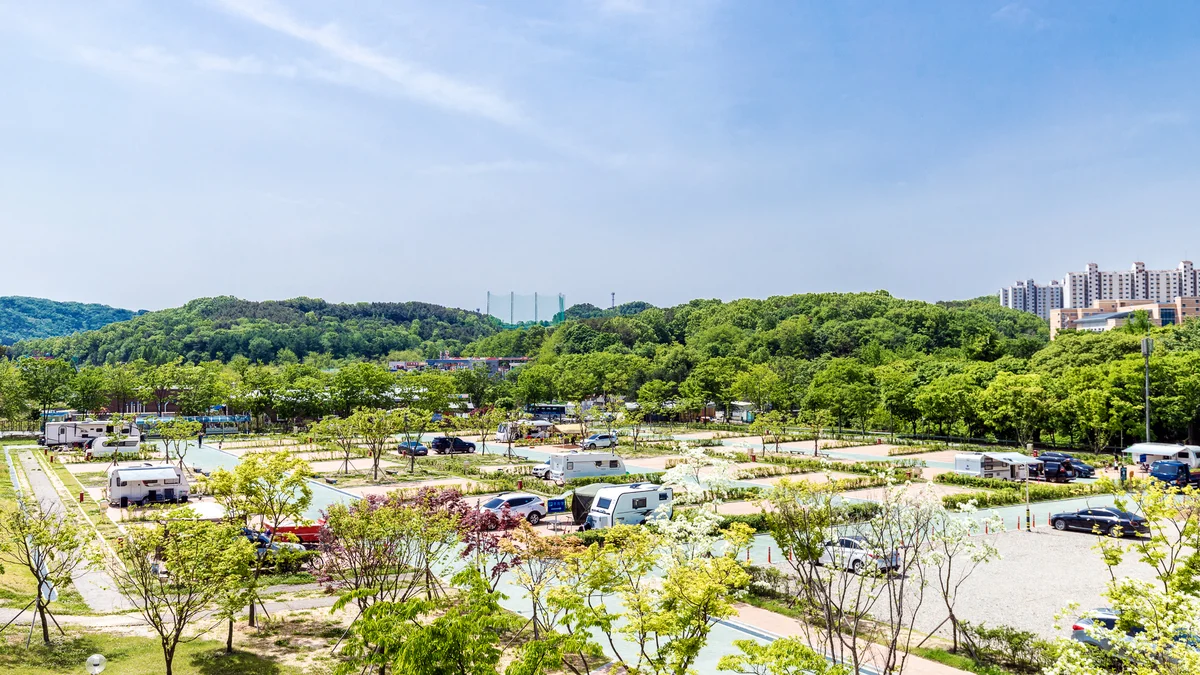 독립기념관 캠핑장