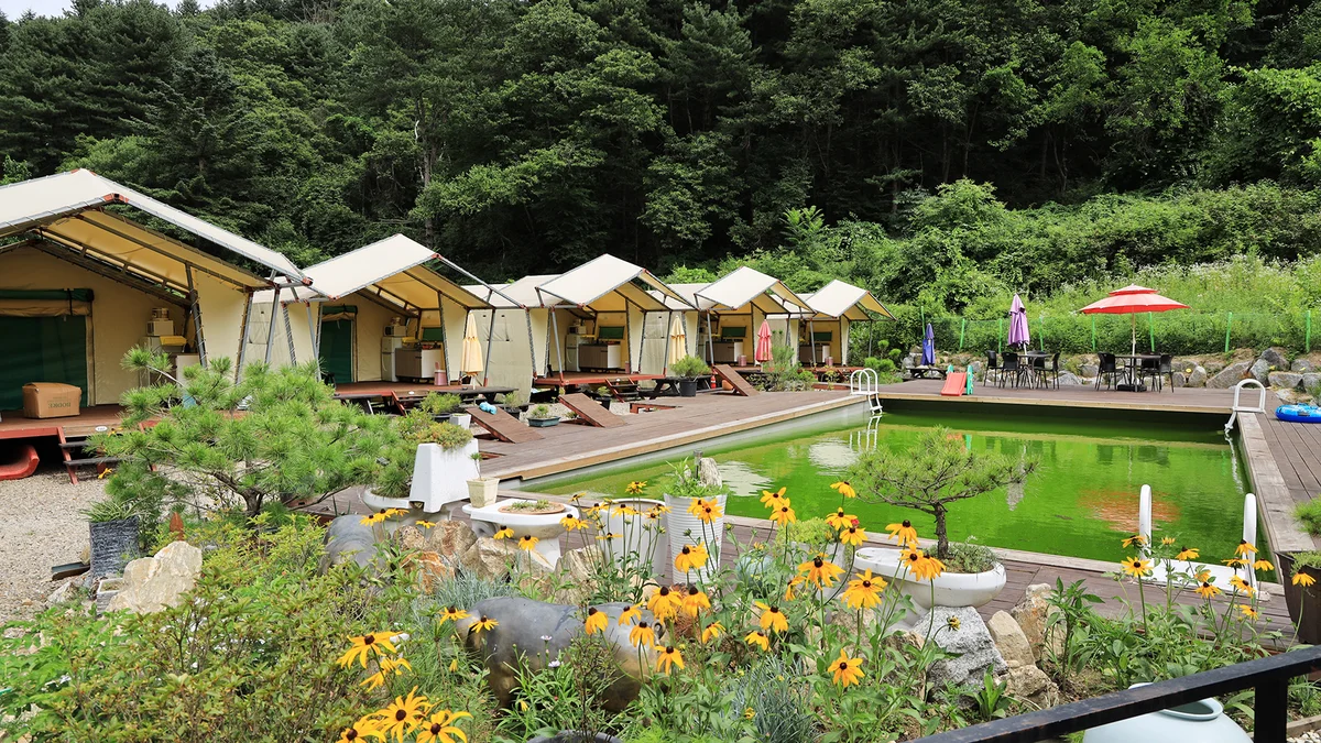 산유리캠핑장