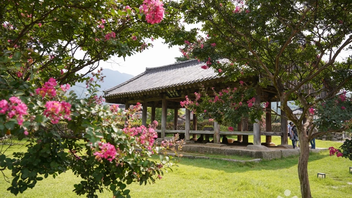 한밤마을돌담길