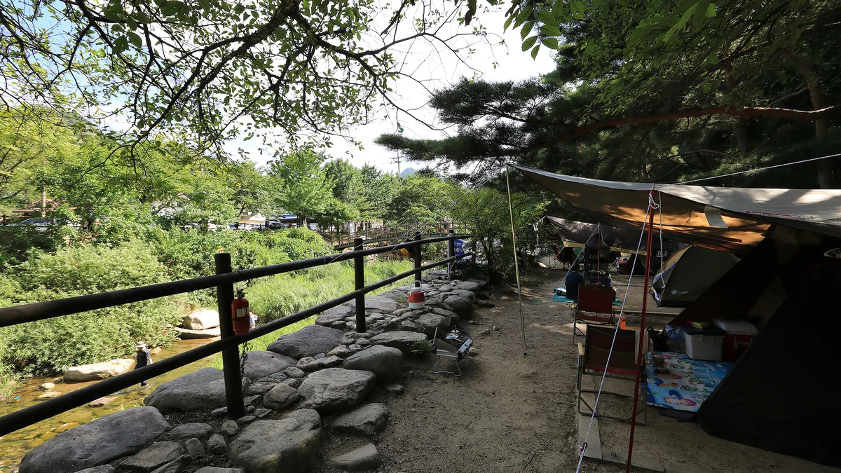 월악산국립공원 덕주야영장