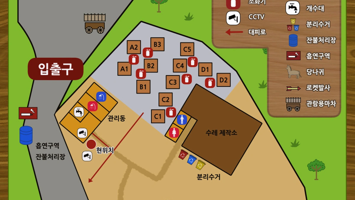 마차박물관 어린이체험 캠핑장