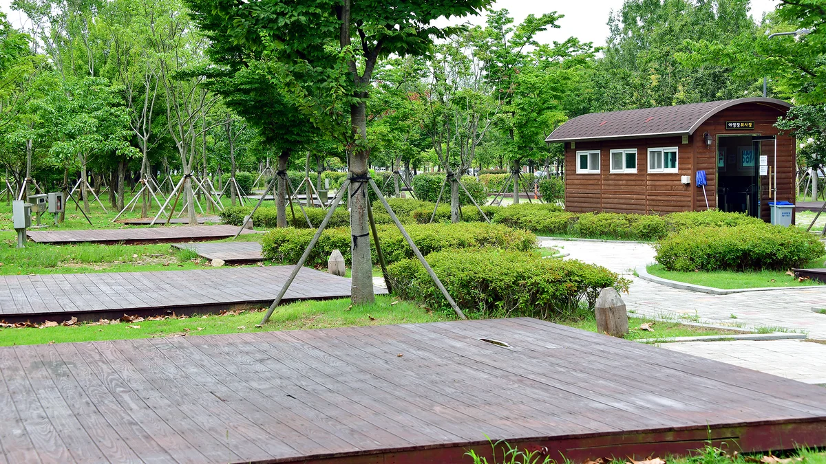 광주시민의 숲 야영장