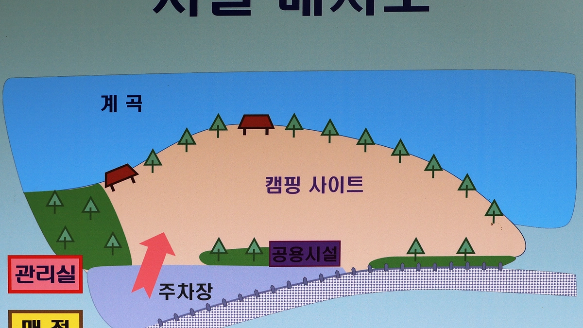 용대 황지 캠핑장