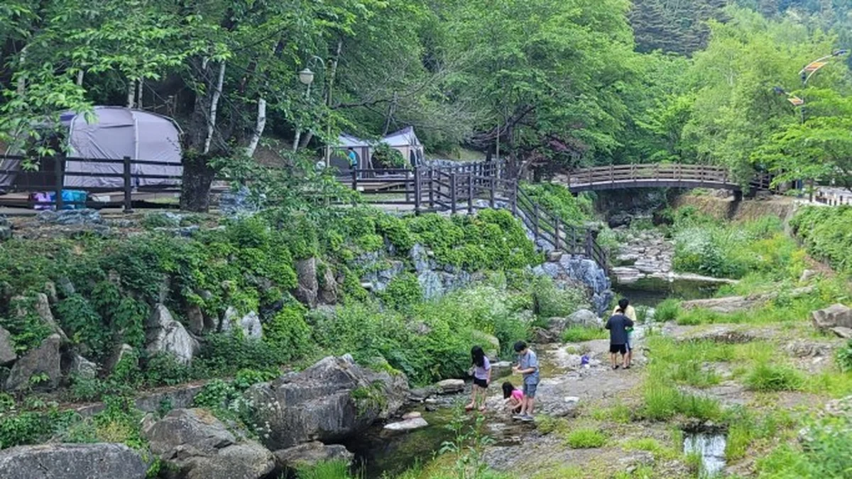 화암약수야영장