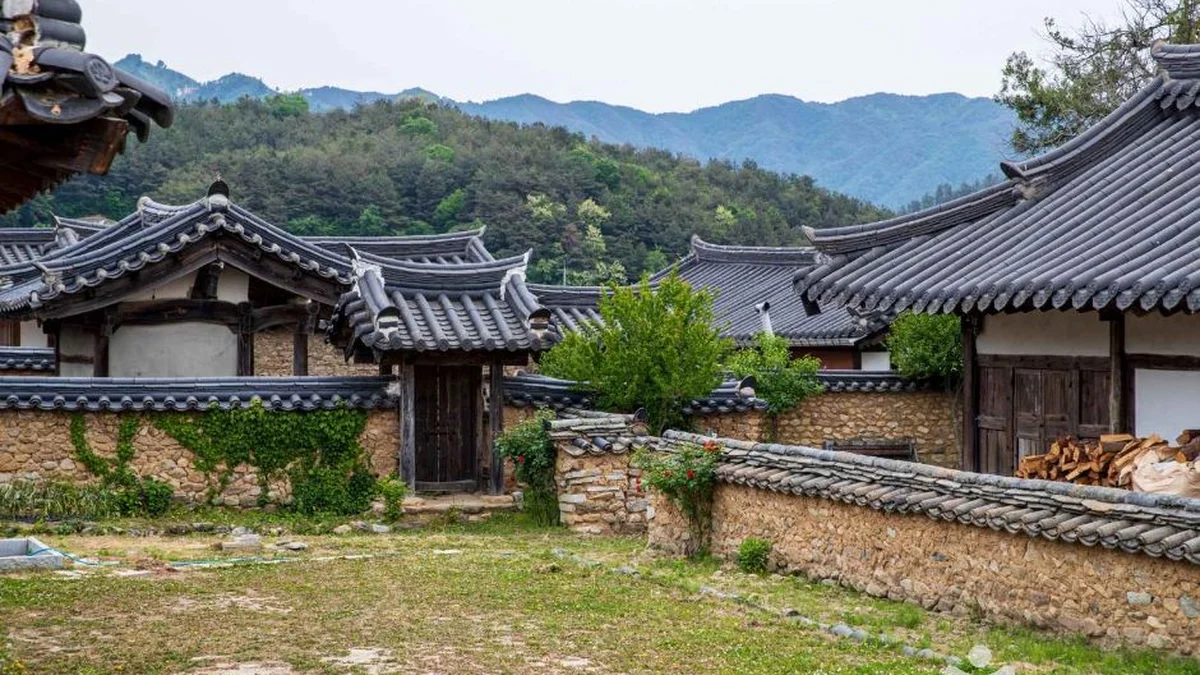거창 황산마을 옛 담장