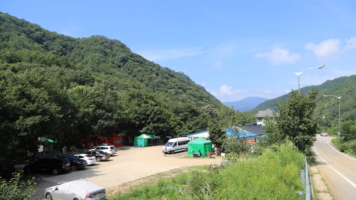 미시령계곡캠핑장