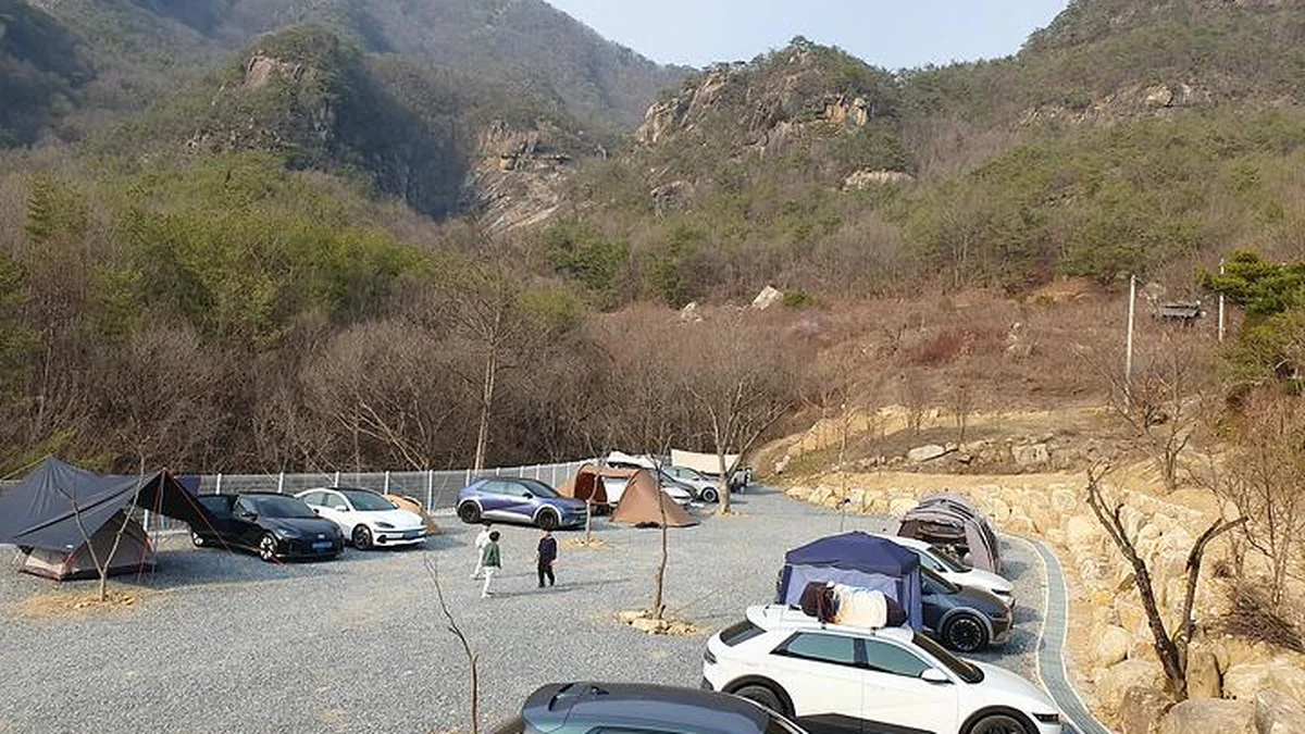 별밤 차박 캠핑장