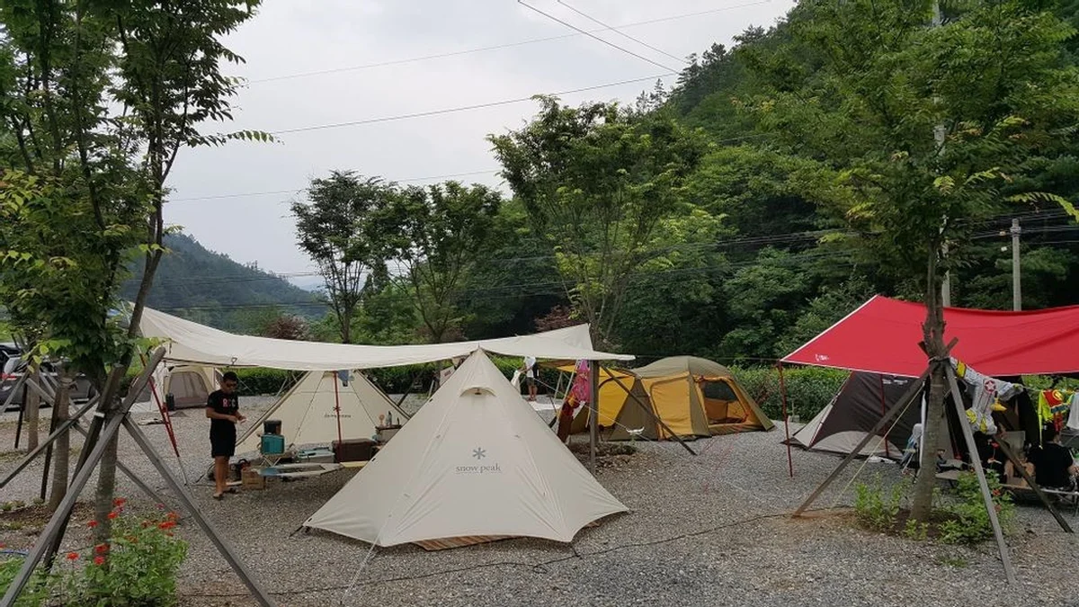 명마동 캠핑장