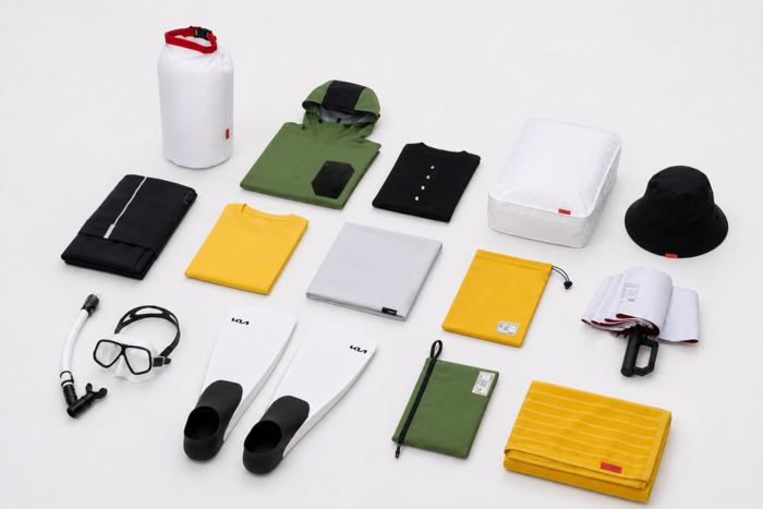 기아가 브랜드 정체성을 일상으로 확장한 라이프스타일 굿즈 ‘기아 컬렉션(Kia Collection) 2026’ 신규 라인업을 선보인다고 27일 밝혔다. 사진 | 기아