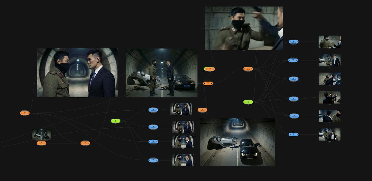 ‘김부장’ 풀 AI 영상, 한국 VFX 전문가들 기획한 플랫폼 ‘에이크론’으로 100% 작업
