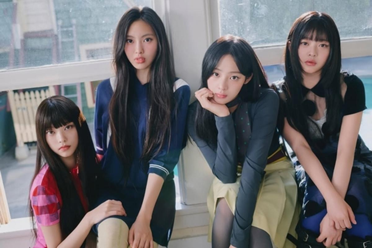 걸그룹 뉴진스 왼쪽부터 해린, 혜인, 민지, 하니 [뉴진스 공식 홈페이지. 재판매 및 DB 금지]