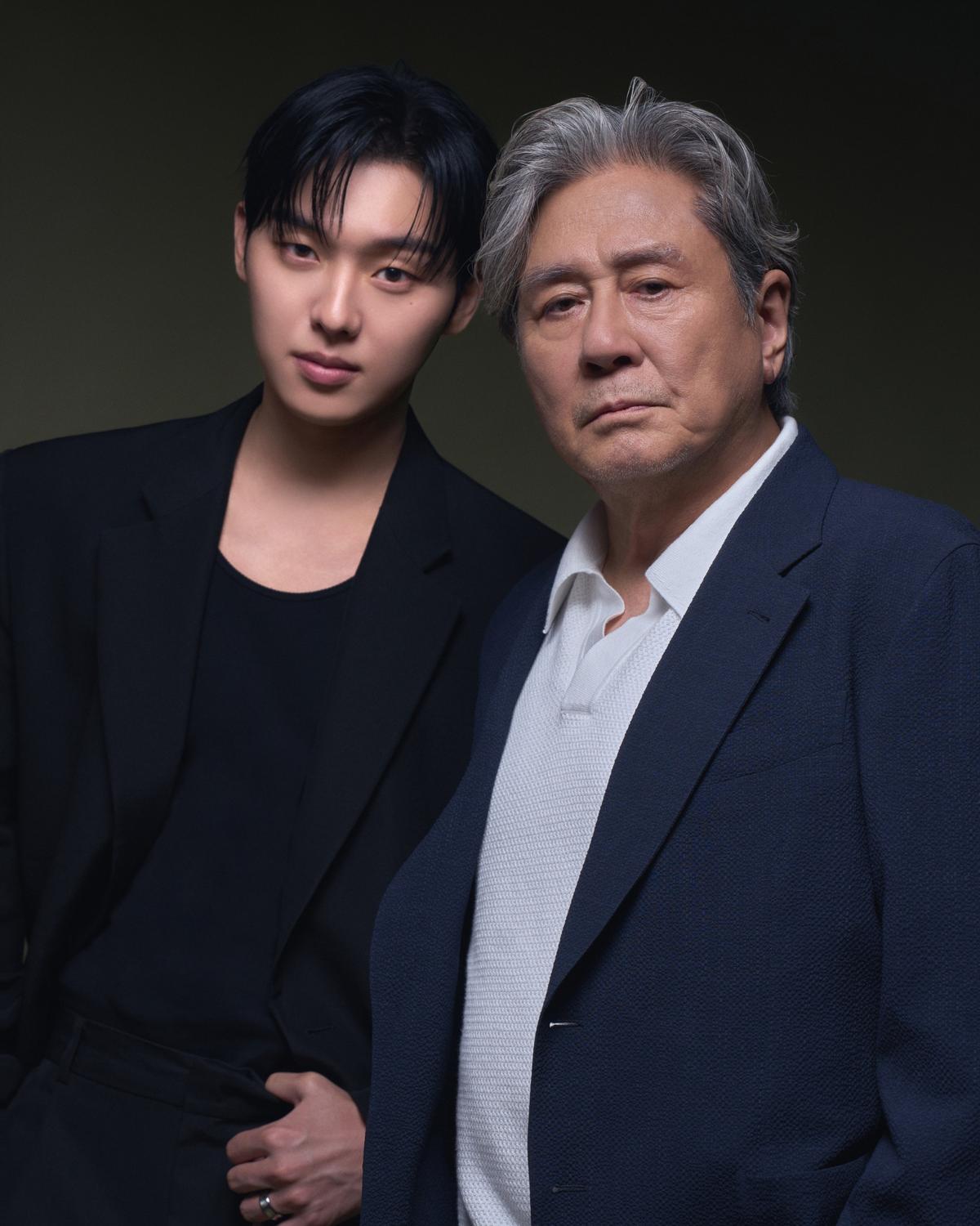 (왼쪽부터) 최현욱, 최민식(사진제공=넷플릭스)
