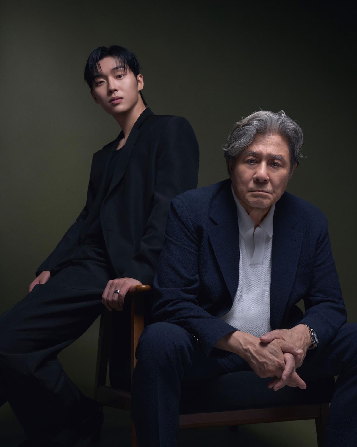 (왼쪽부터) 최현욱, 최민식(사진제공=넷플릭스)