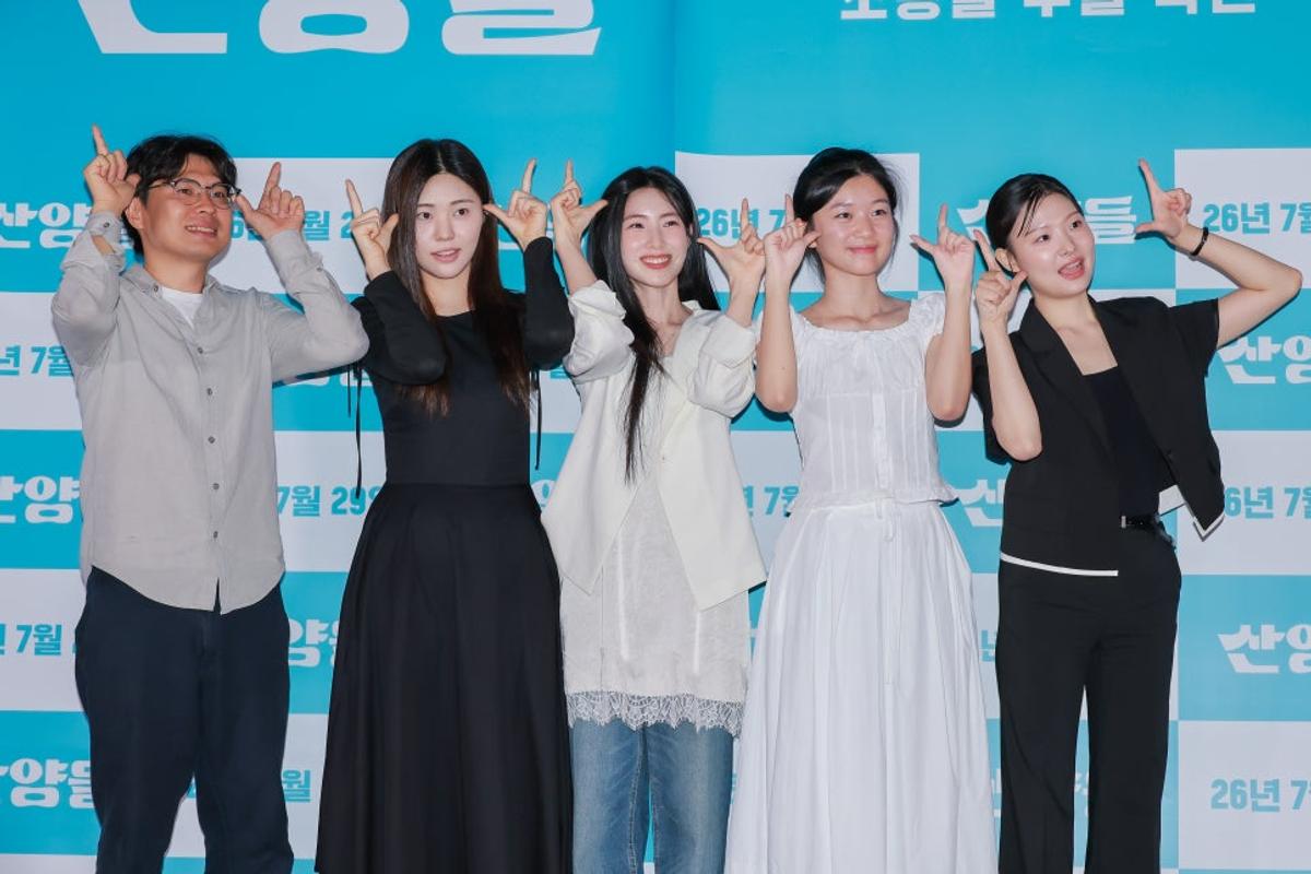 유재욱 감독, 박혜진, 이승연, 박효은, 최수인 배우(왼쪽부터, 사진=시네마 달)