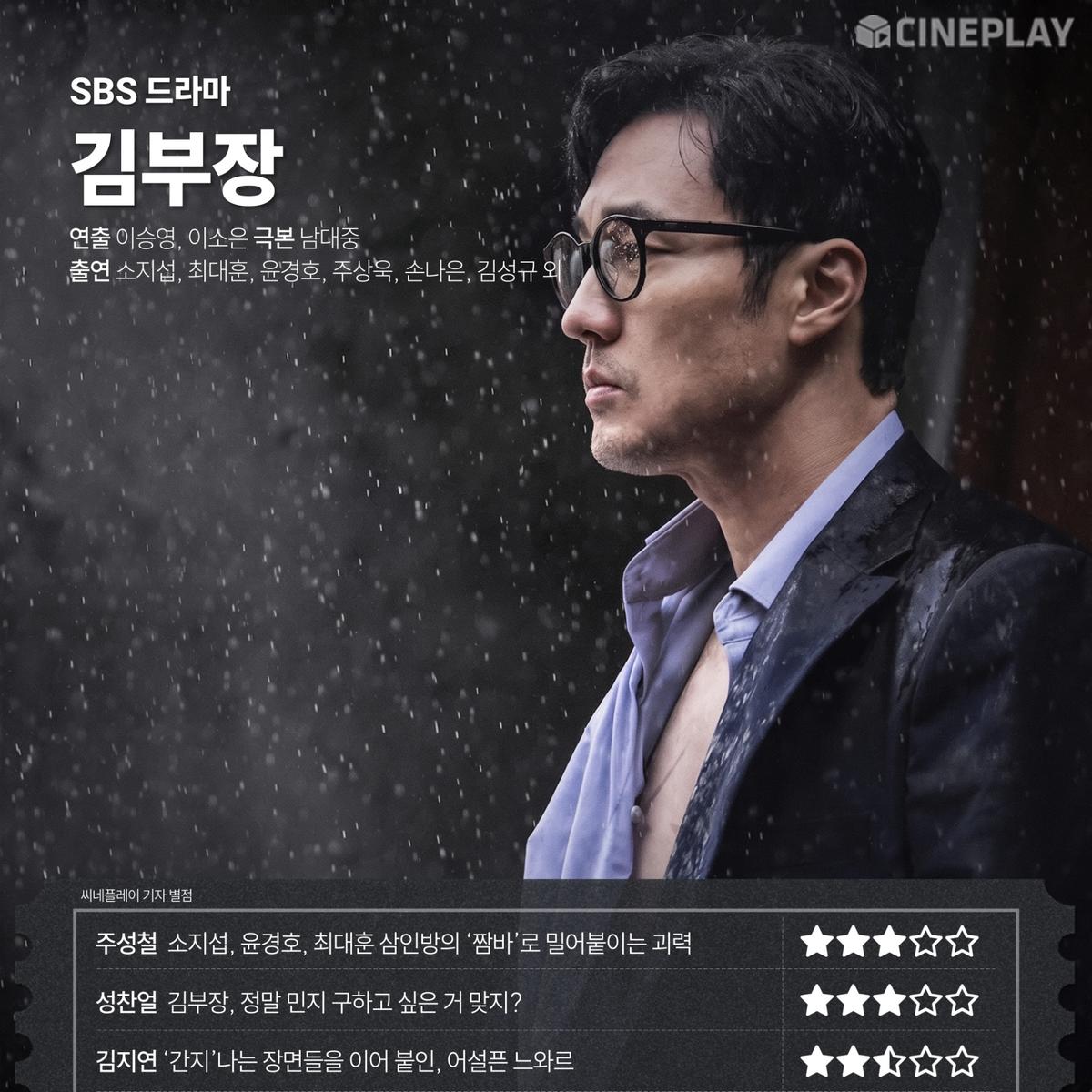 〈김부장〉 씨네플레이 기자 별점