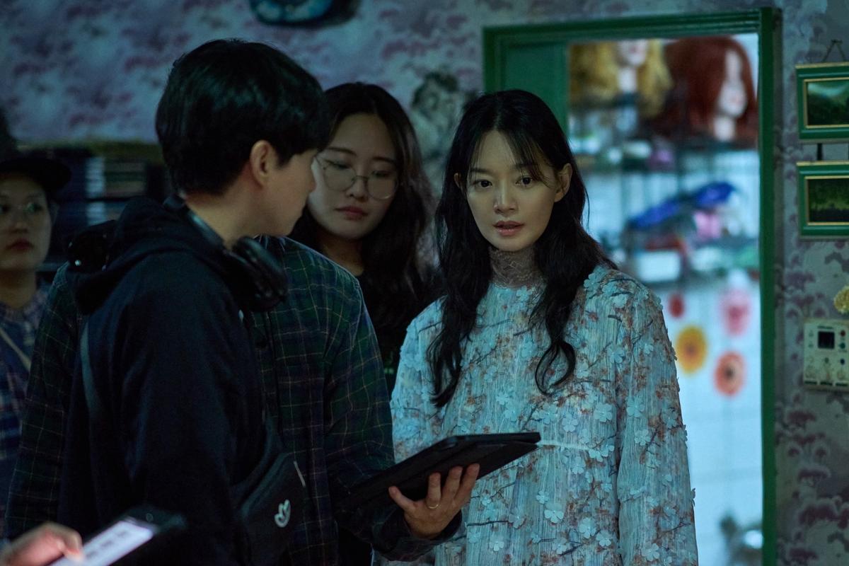 130만 흥행 ‘눈동자’ 액션을 위해 고군분투한 신민아&김남희&이승룡! 비하인드 스틸 공개!