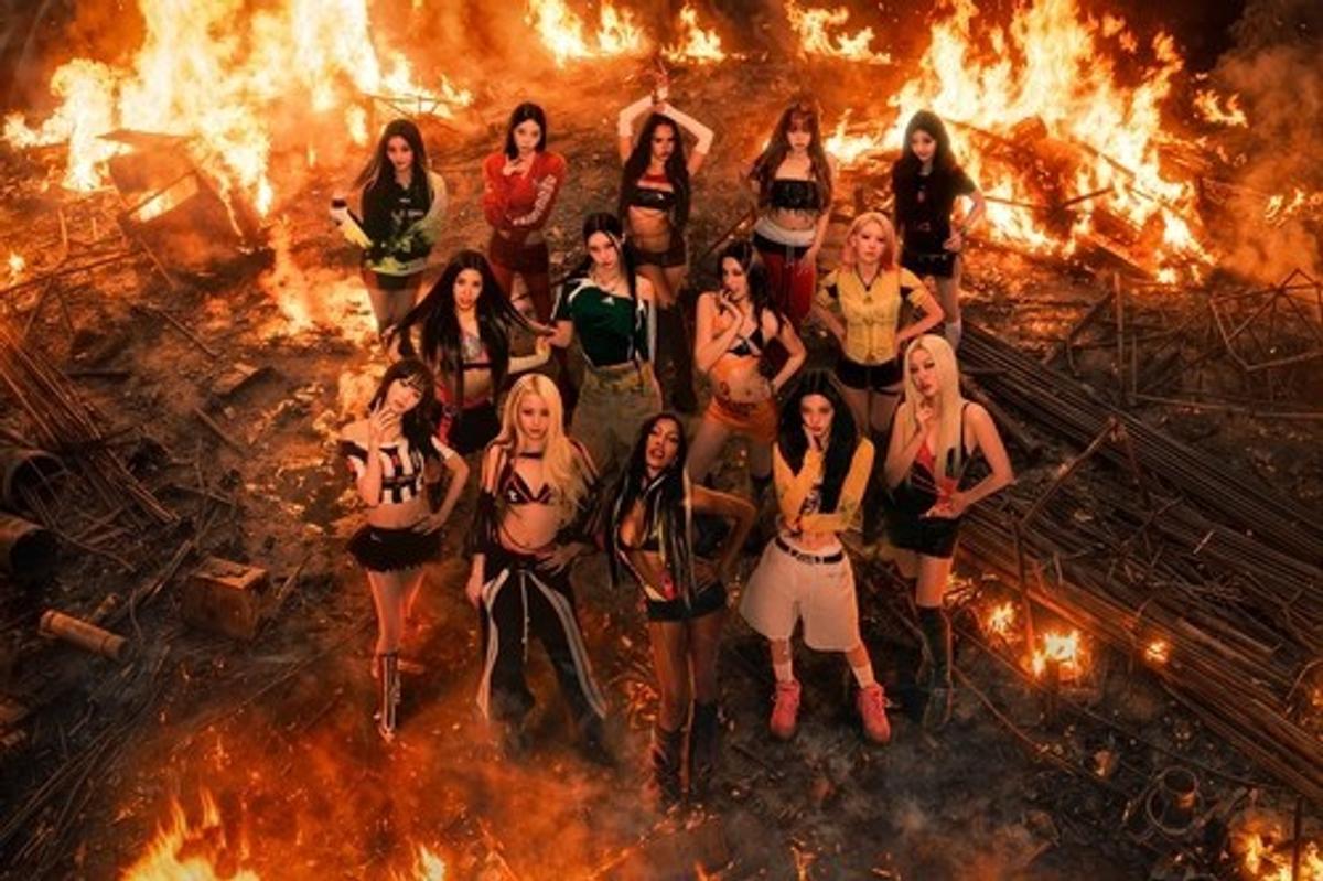 르세라핌·아일릿·캣츠아이 '아이코닉 바이 미스테이크' [하이브 제공. 재판매 및 DB 금지]