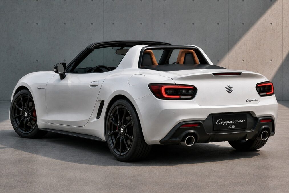 引用:2026 スズキ Cappuccino Concept Rendering