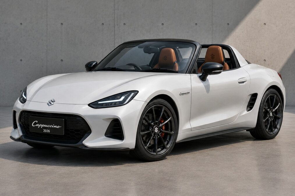 引用:2026 スズキ Cappuccino Concept Rendering