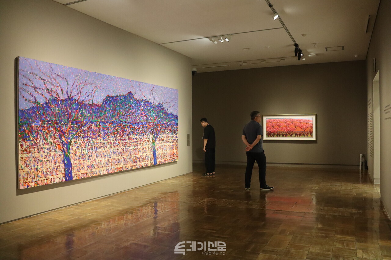 전시 「이대원: 당신을 슬프게 하는 것은 하나도 없다」 내부 전경 ©투데이신문