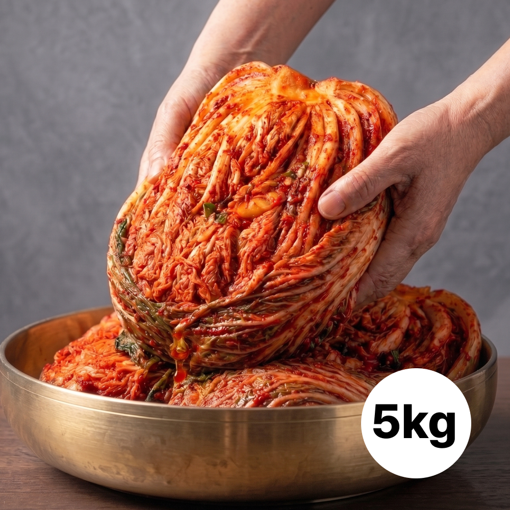 참가득 갓 담근 생김치 5kg 국내산 (기본/서울/경상도/전라도) 배추김치 포기김치 주문