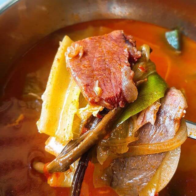 등산객 맛집