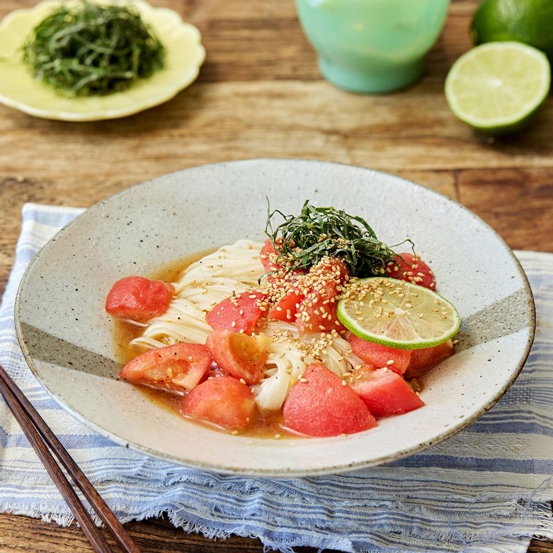 토마토 냉우동 [우리의 식탁]