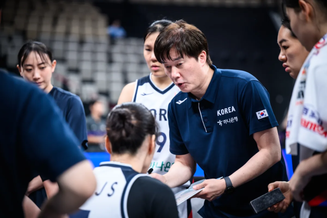 박수호 여자 농구대표팀 감독이 한일전을 앞두고 각오를 내비쳤다. /대한민국농구협회 제공
