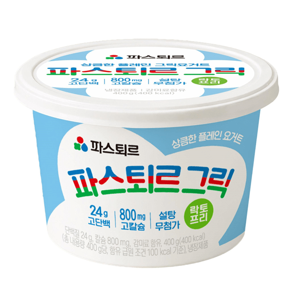 파스퇴르가 출시한 '파스퇴르 그릭' [사진=롯데웰푸드]