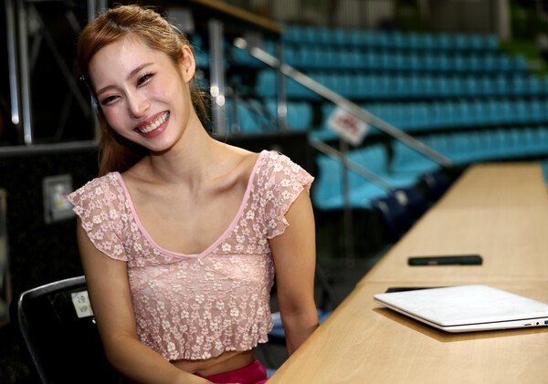 14일 아이스쇼 '나 혼자만 레벨업 on ICE'가 펼쳐지는 목동아이스링크에서 에이미(홍윤서)를 만났다. /오연주 기자