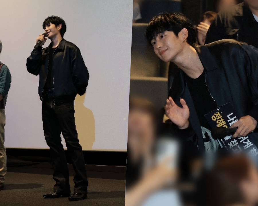 사진 : (주)엣나인필름/(주)연필로명상하기(프라미어 무대인사 현장(사진: 박현진))
