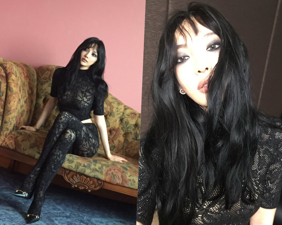 에스파 닝닝, 스타킹만 신은 줄 알았잖아…봐도 봐도 헷갈리는 파격