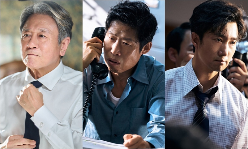 믿고 보는 배우들의 귀환도 9월 극장가의 관전 포인트다. (왼쪽부터)최민식과 유해진, 박해일. / 워너브러더스코리아, 하이브미디어코프