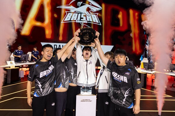 'EWC 2026' 크로스파이어 종목 그랜드 파이널에서 바이샤 게이밍이 팀 리퀴드를 세트 스코어 3대0으로 완파하고 최종 우승을 차지했다. /스마일게이트